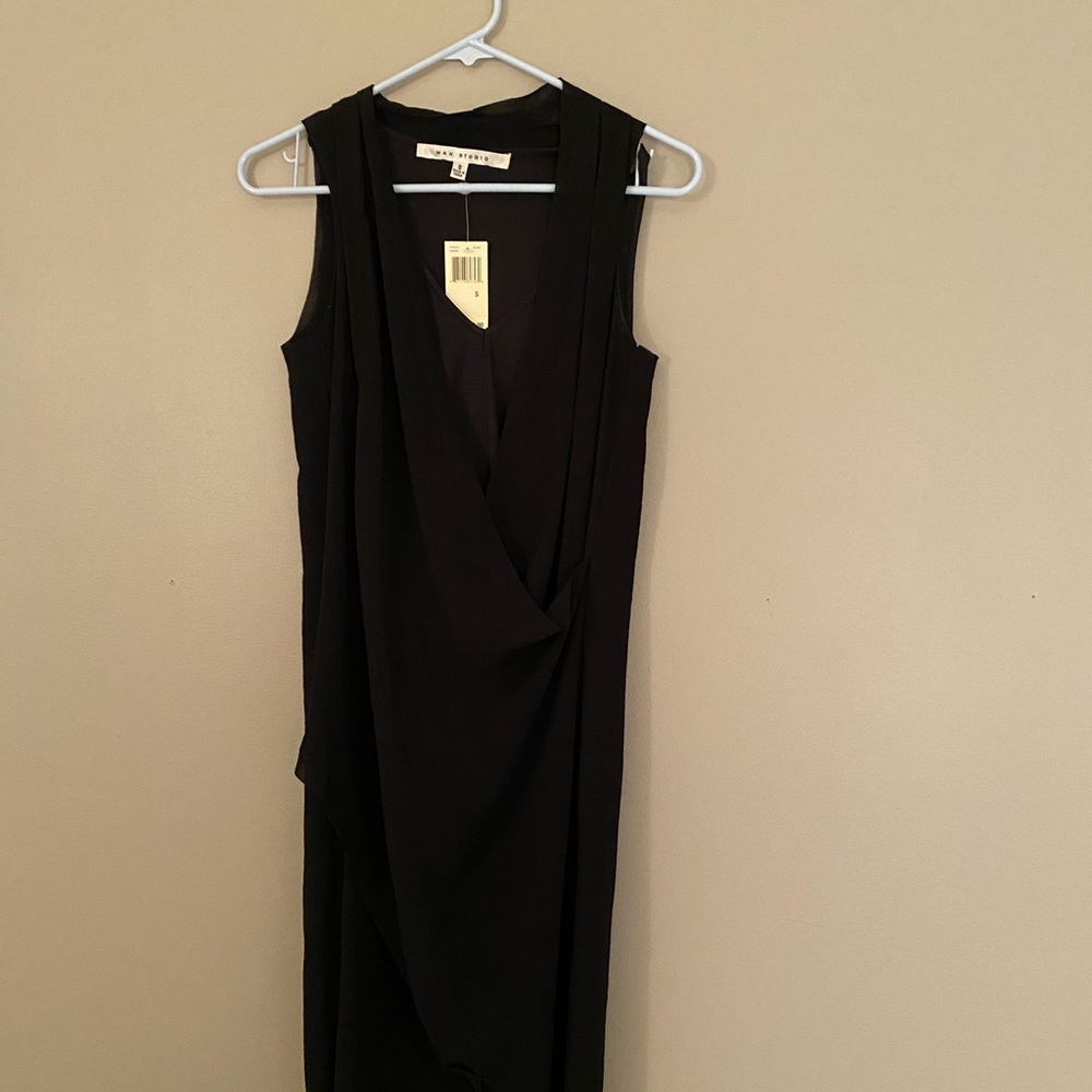 NWT Max Studio black dress